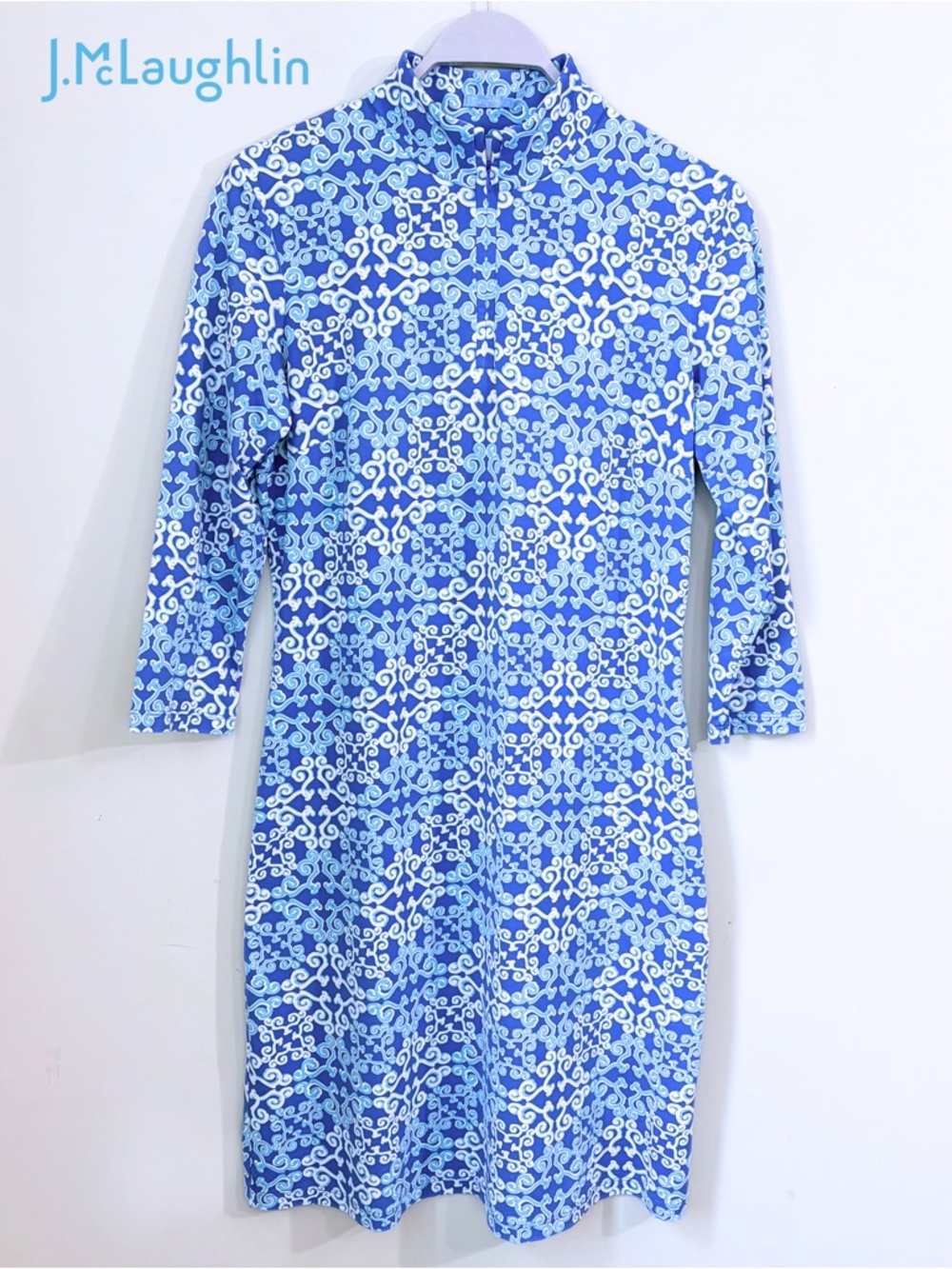 J. McLaughlin Bedford Zip Neck Dress
